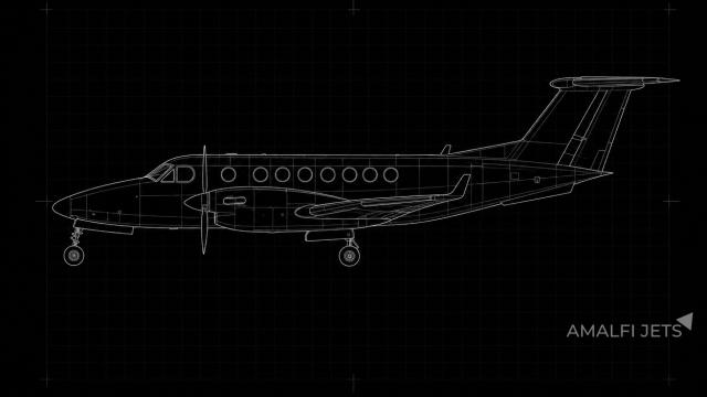 King Air 360 technical schematic