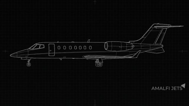 Learjet 31A technical schematic