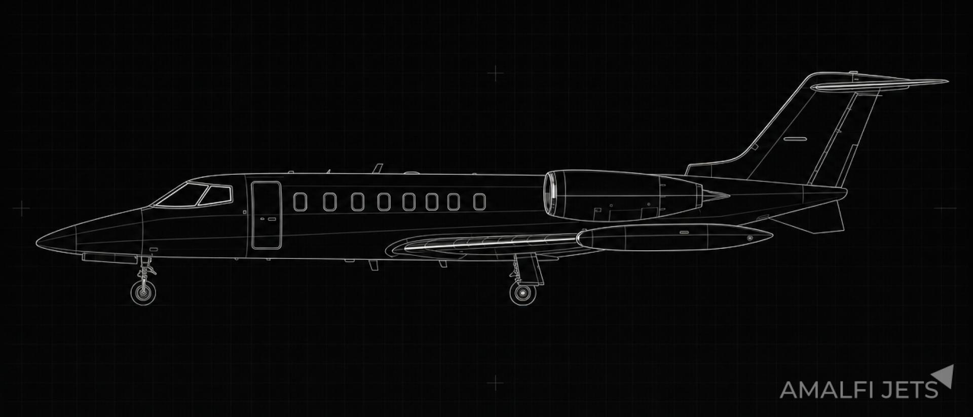 Learjet 35 technical schematic