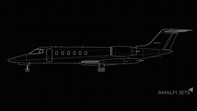 Learjet 36A technical schematic