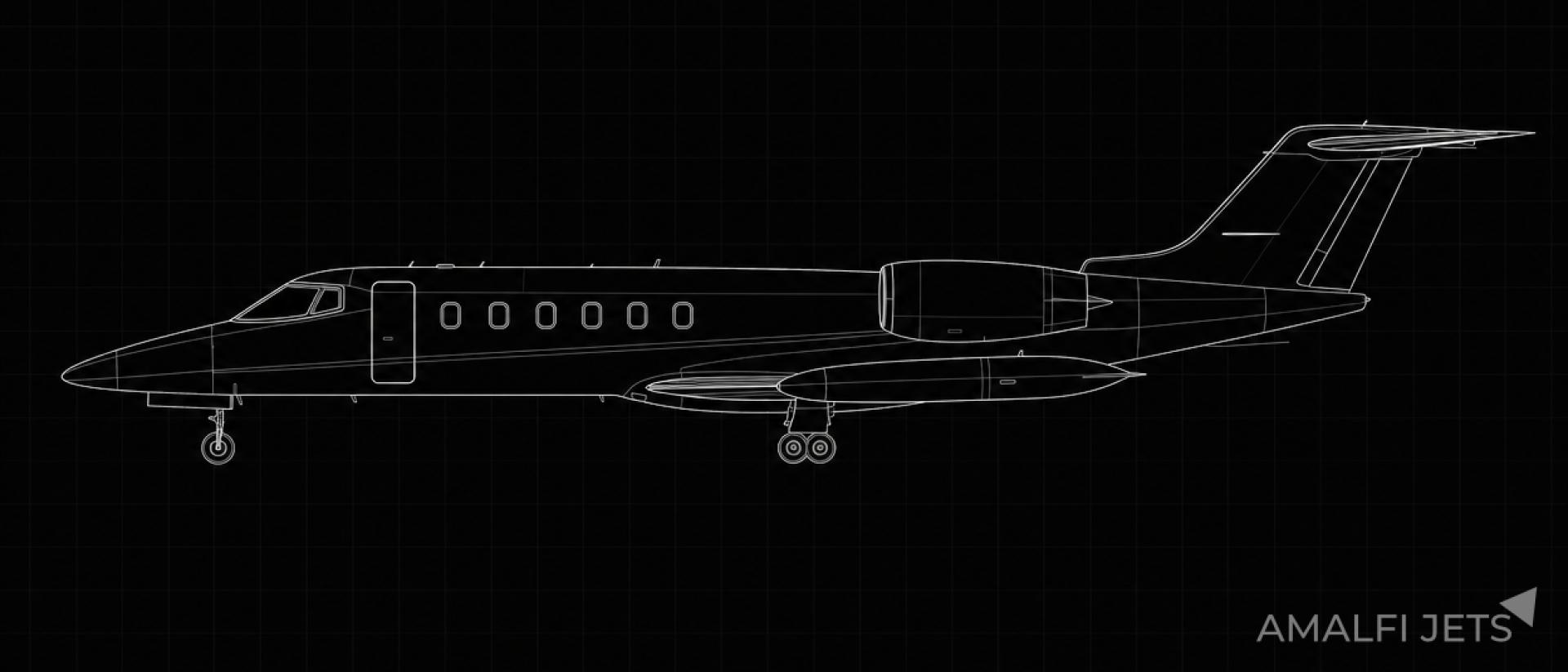 Learjet 36A technical schematic