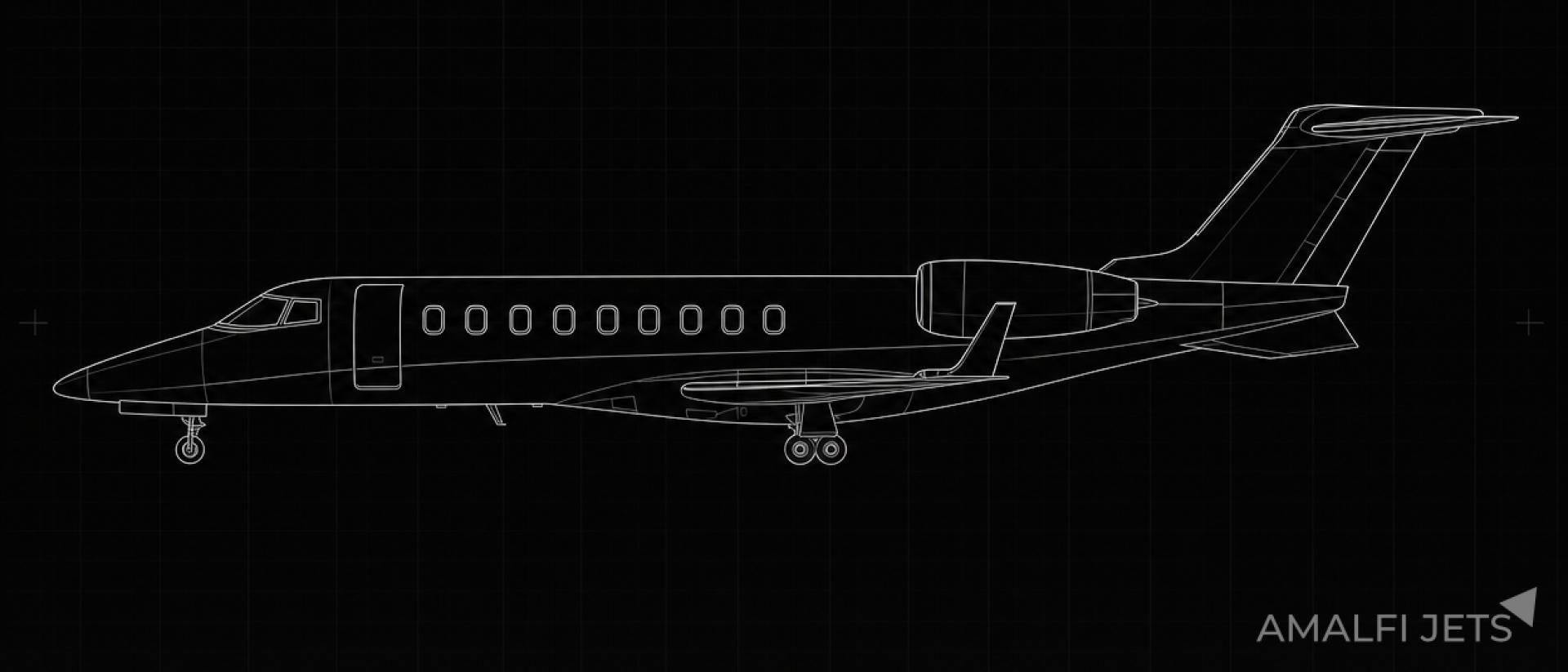 Learjet 45 technical schematic