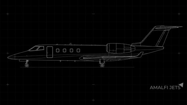 Learjet 55 technical schematic