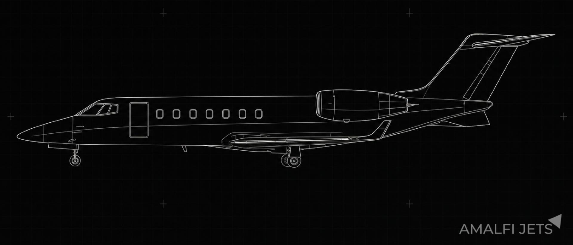 Learjet 60 technical schematic