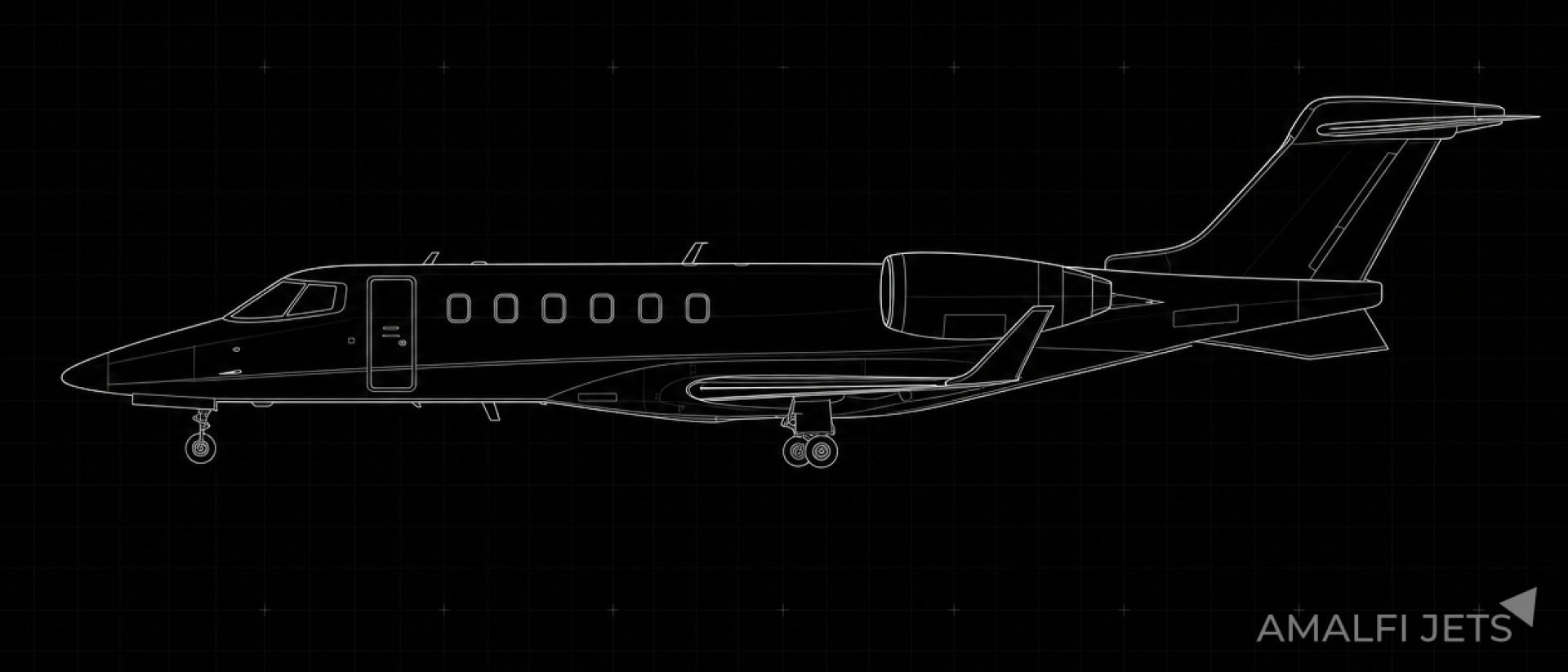 Learjet 40 technical schematic