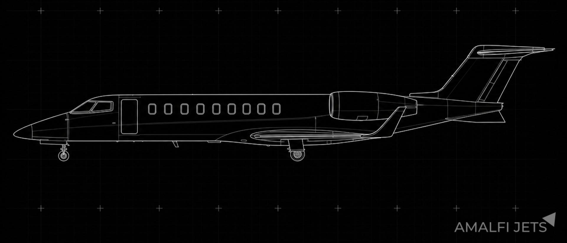 Learjet 75 technical schematic