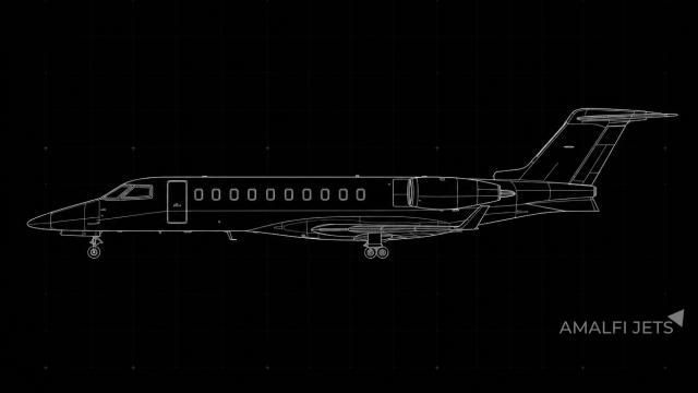 Learjet 75 LIBERTY technical schematic