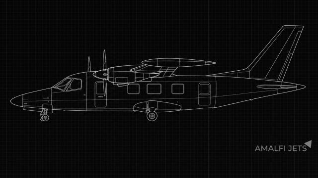 Mitsubishi MU-2L technical schematic