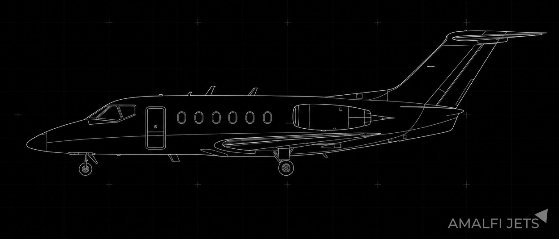 Nextant 400XT technical schematic