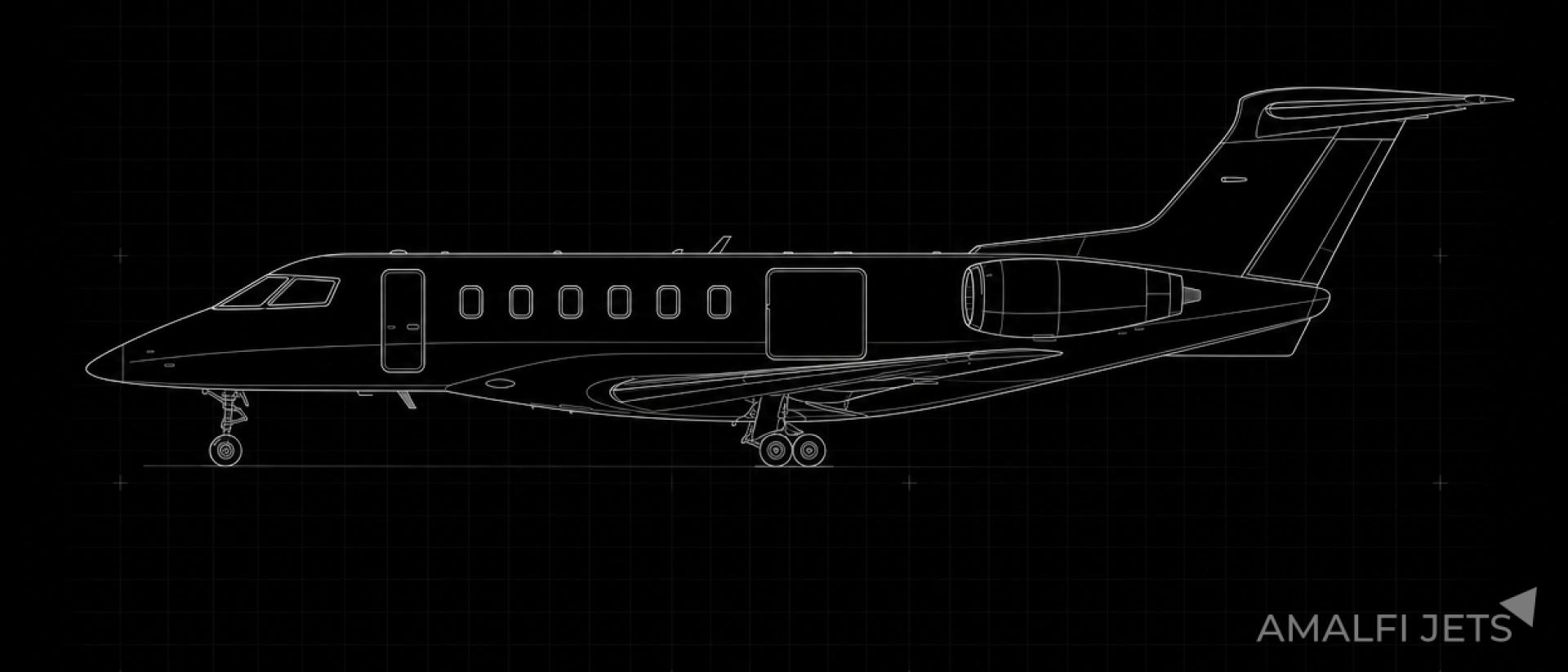 Pilatus PC-24 technical schematic