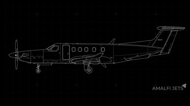 Pilatus PC-12/45 technical schematic