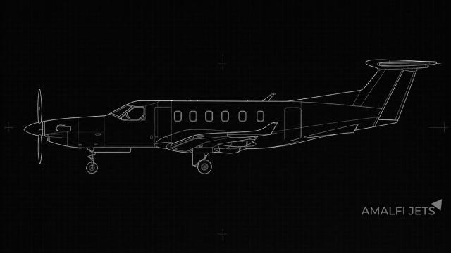 Pilatus PC-12 NG technical schematic