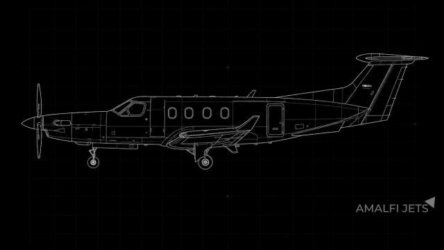 Pilatus PC-12/47 technical schematic