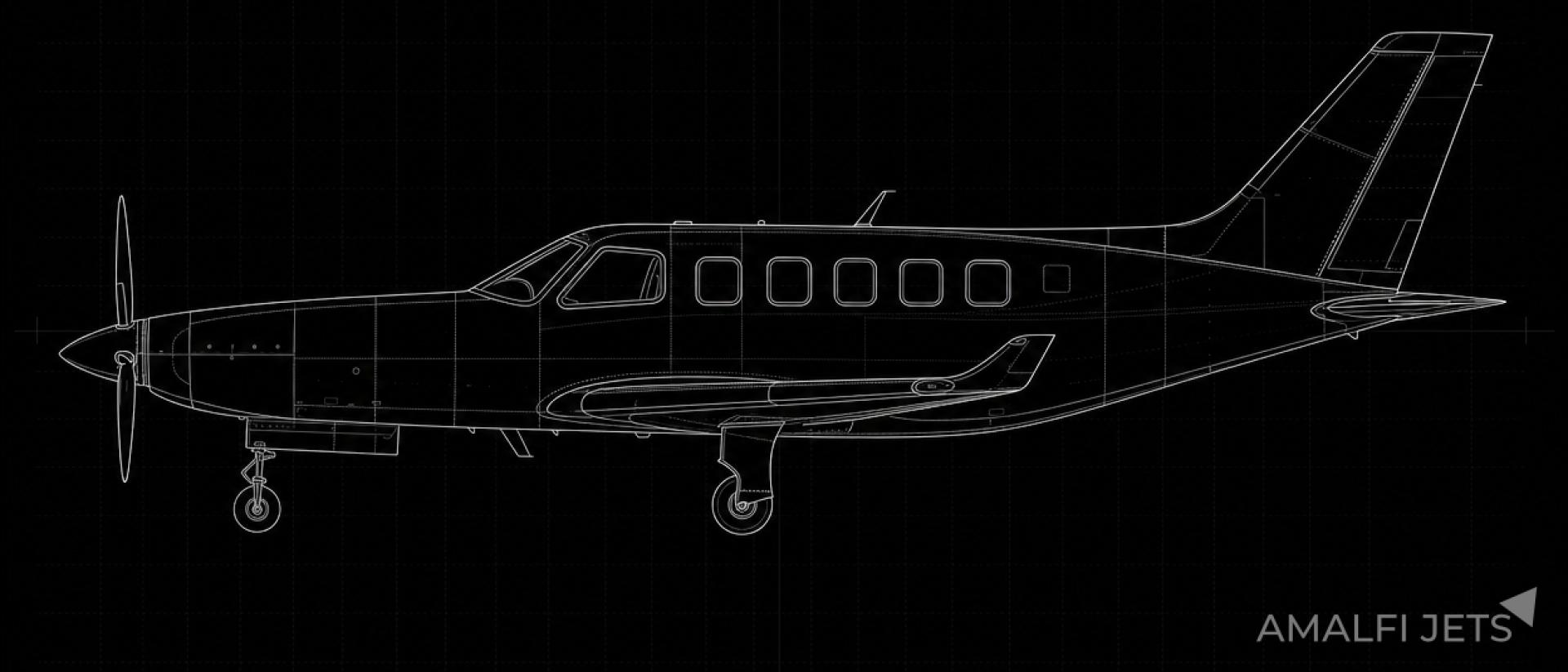 Piper M700 FURY technical schematic