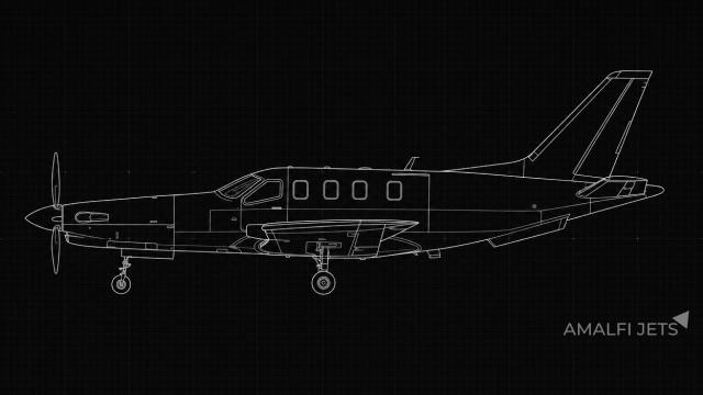 Socata TBM-850 technical schematic