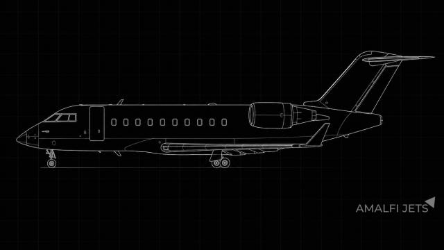 Challenger 601-1A technical schematic