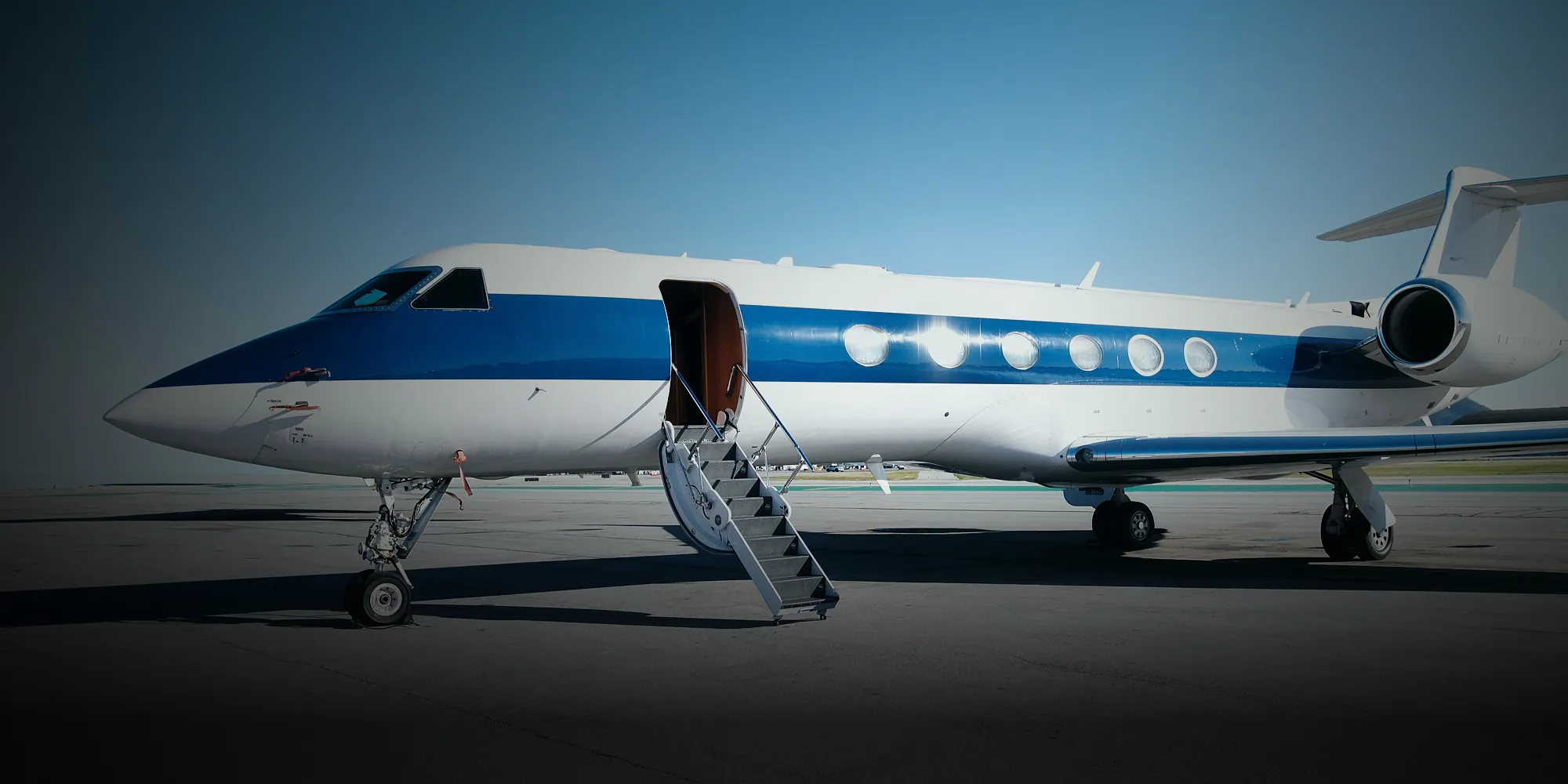 Ultra Long-Haul Jets category hero — private aircraft available for charter