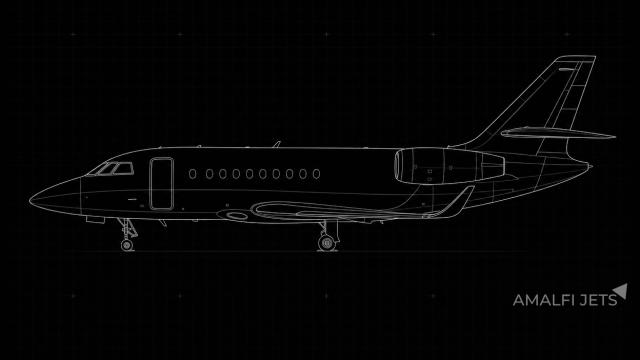 Falcon 2000S technical schematic