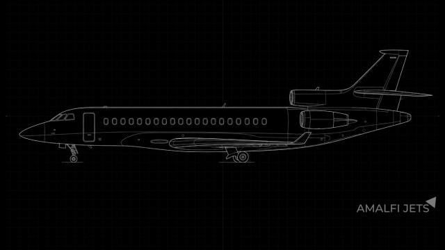 Falcon 8X technical schematic
