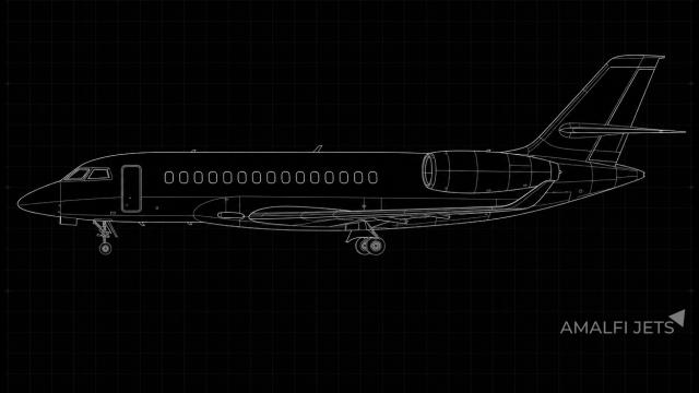 Falcon 6X technical schematic