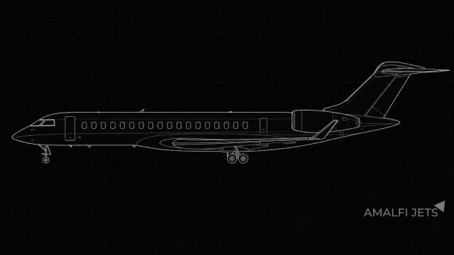 Global 8000 technical schematic