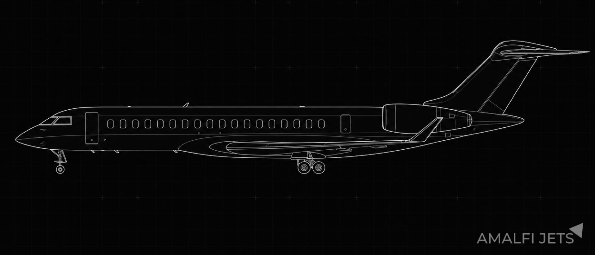 Global 8000 technical schematic