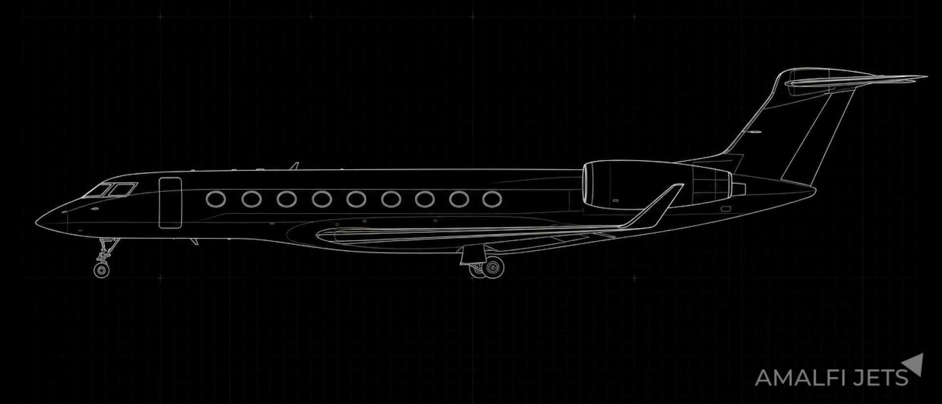 Gulfstream G800 technical schematic