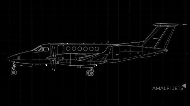 King Air 260 technical schematic