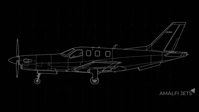 Socata TBM-700C2 technical schematic