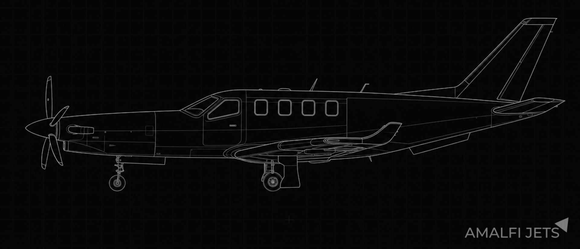 Socata TBM-960 technical schematic