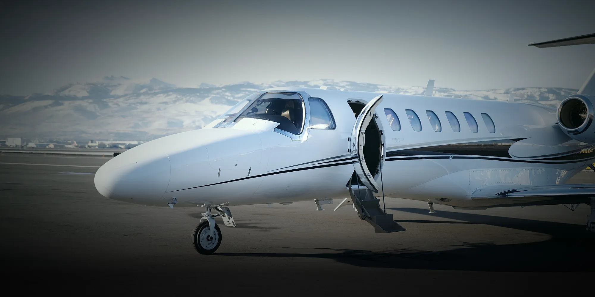 Light Jets category hero — private aircraft available for charter