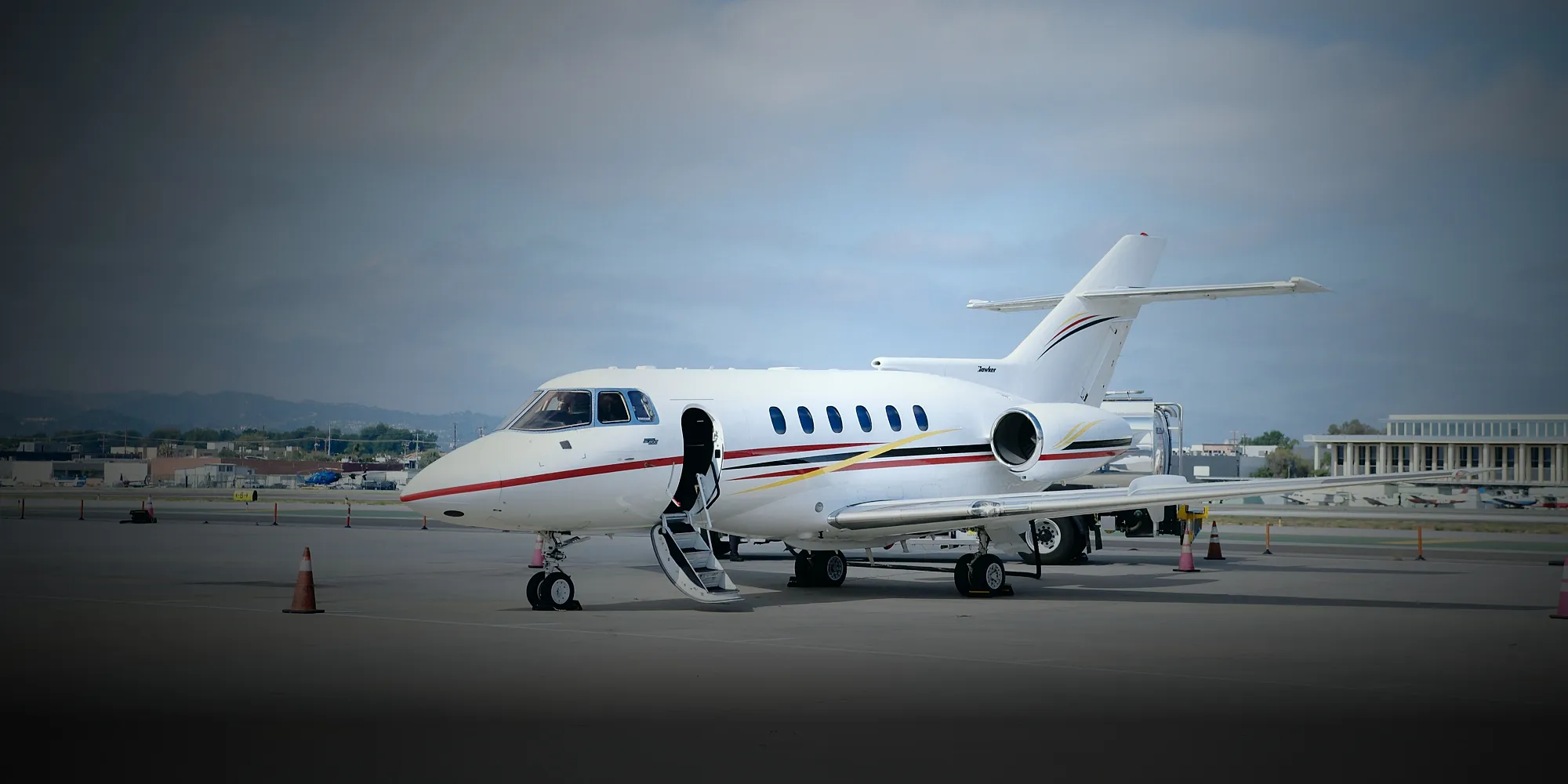Midsize Jets category hero — private aircraft available for charter
