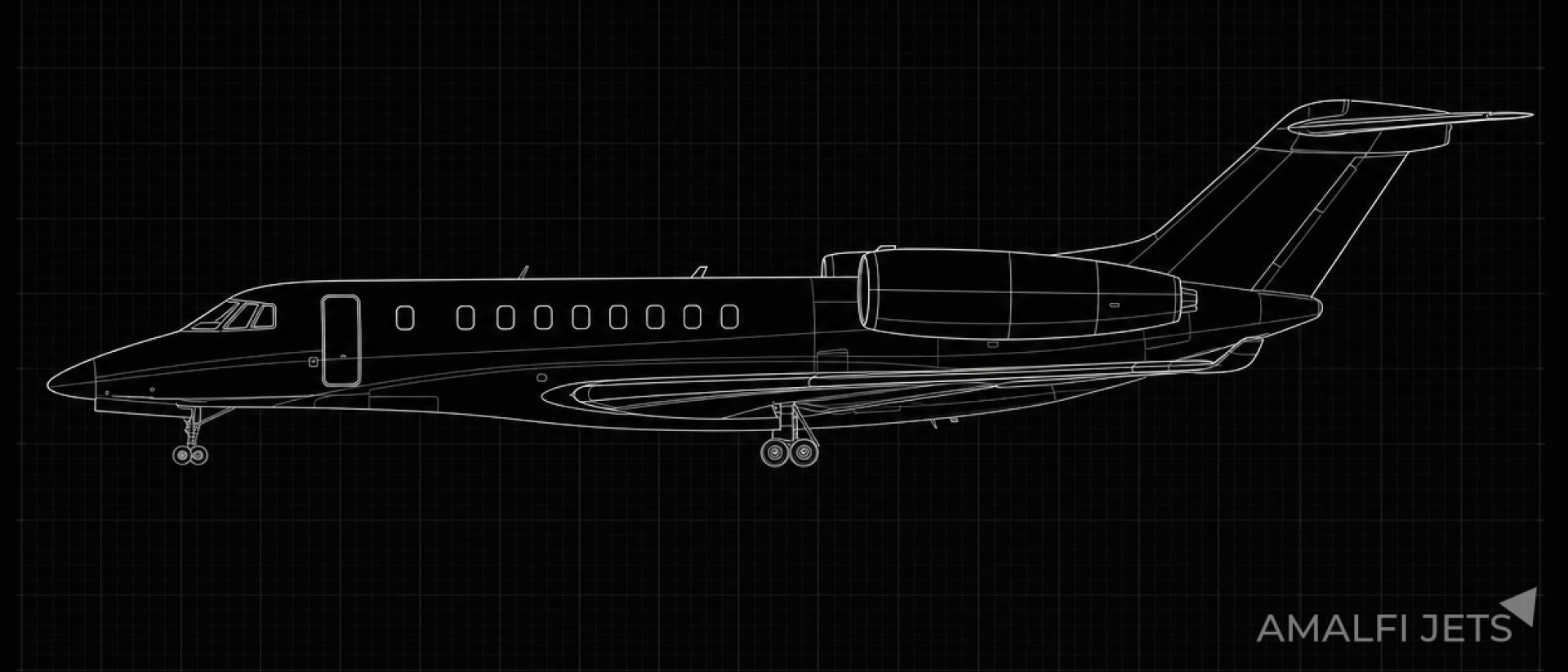 Citation X+ technical schematic