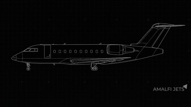 Challenger 600 technical schematic