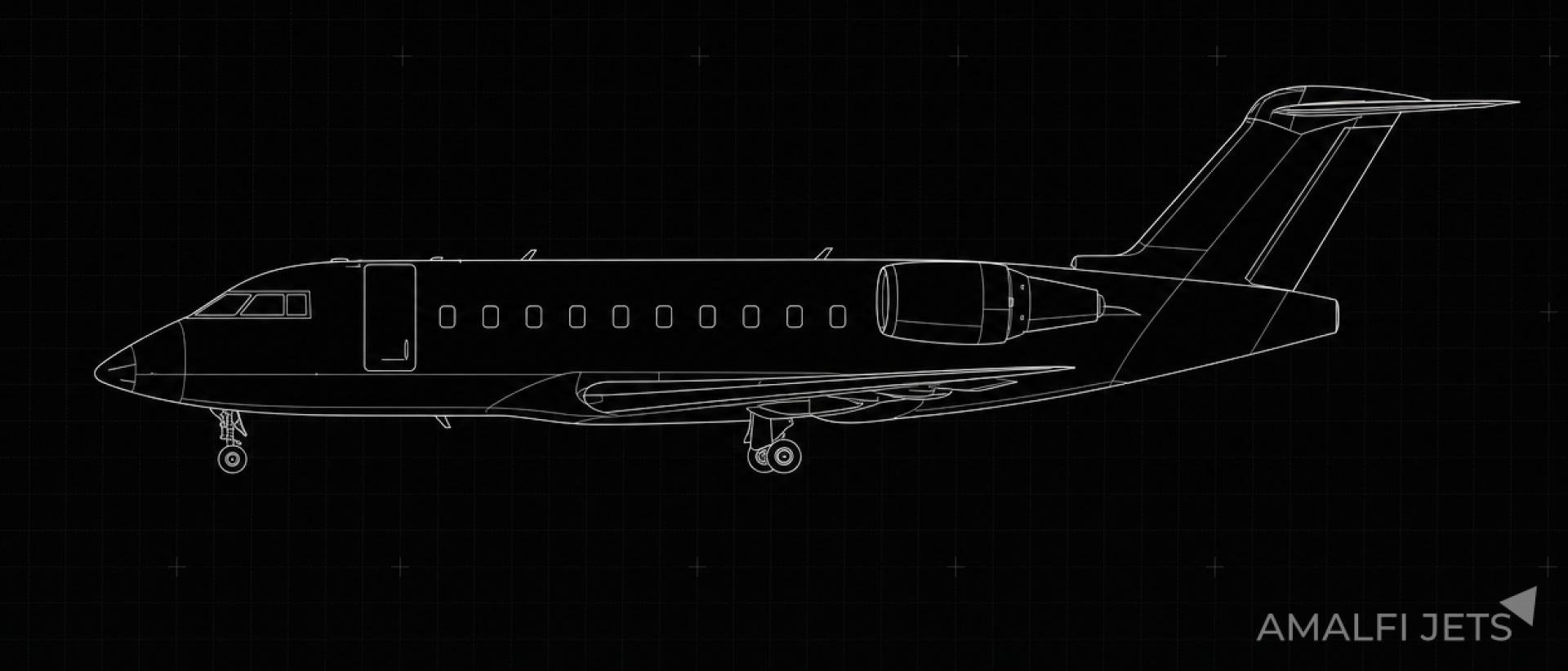 Challenger 600 technical schematic