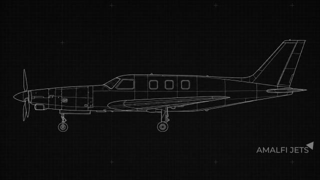 Piper MALIBU JETPROP technical schematic