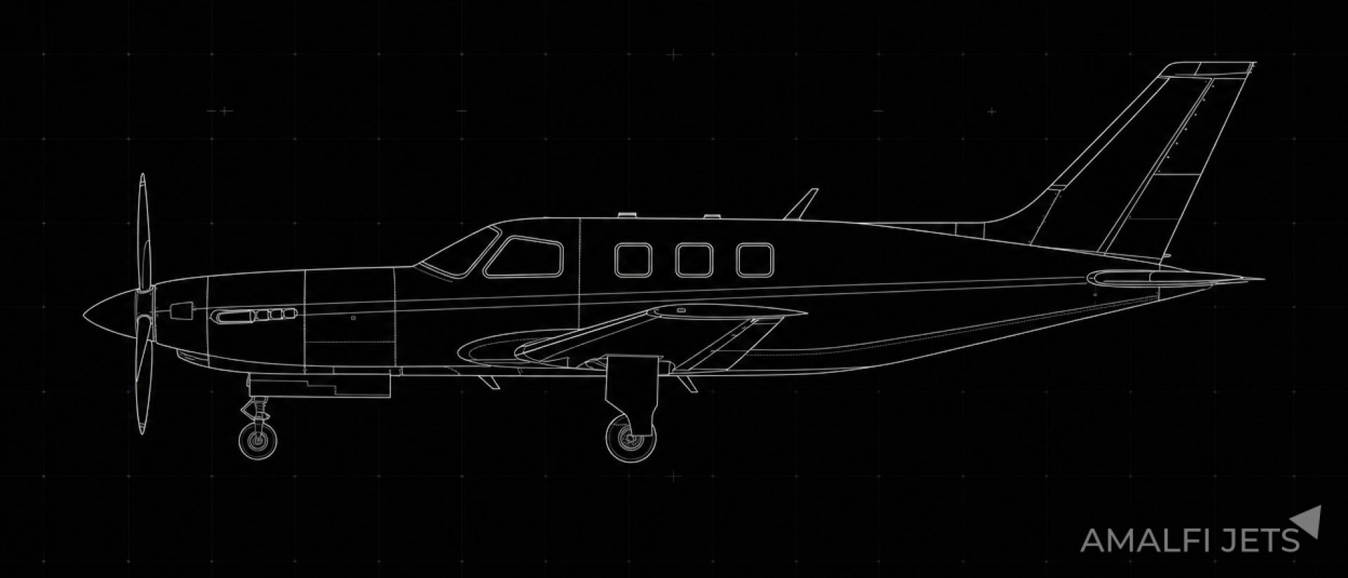 Piper M500 technical schematic