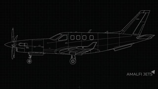 Socata TBM-930 technical schematic