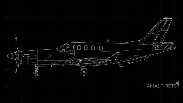 Socata TBM-910 technical schematic