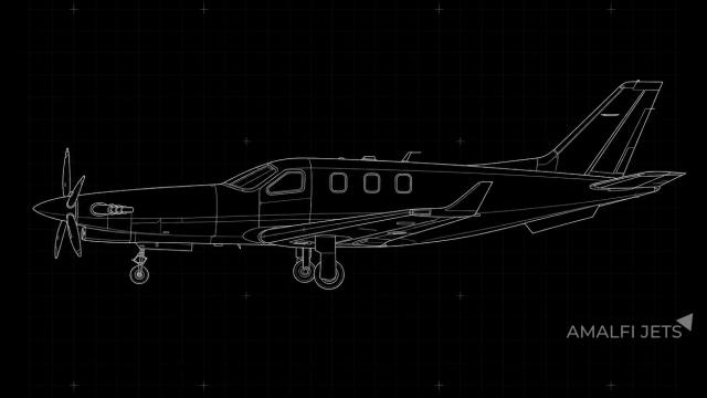Socata TBM-940 technical schematic