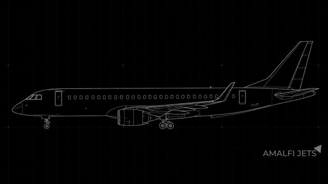 Embraer LINEAGE 1000 technical schematic