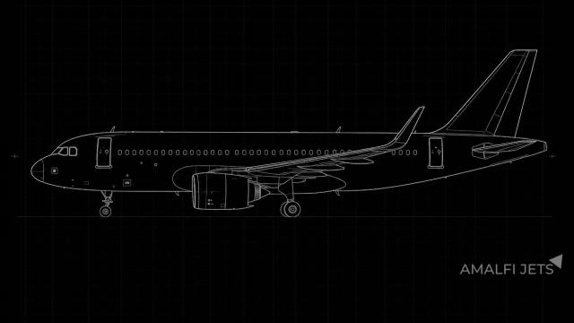 Airbus ACJ319neo technical schematic