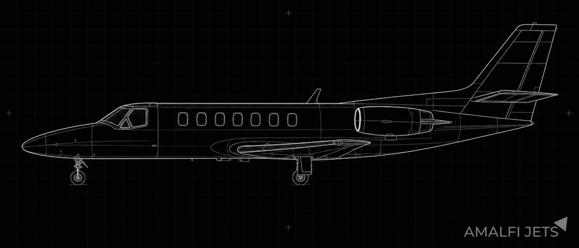 Citation II/SP technical schematic