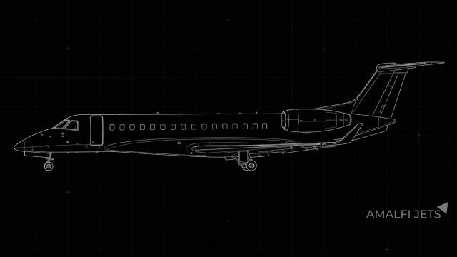 Embraer LEGACY 650E technical schematic