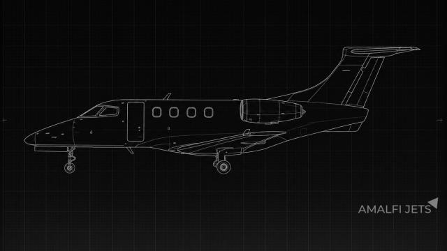 Embraer PHENOM 100EX technical schematic
