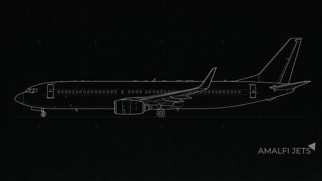 Boeing BBJ2 technical schematic