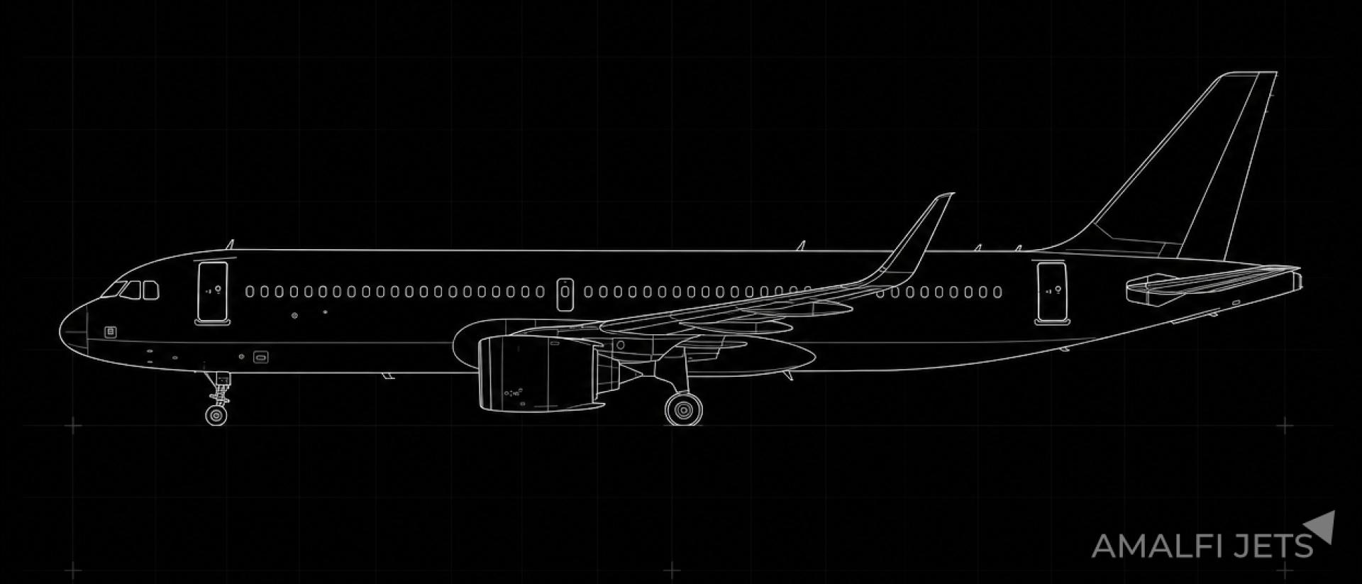 Airbus ACJ320neo technical schematic